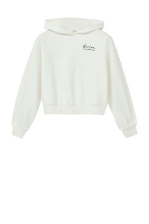 hoodie ecru