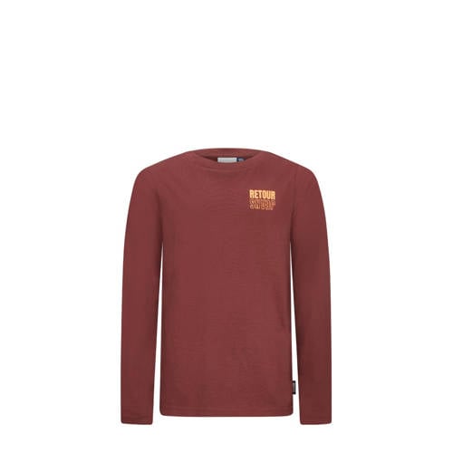 Retour Jeans longsleeve donkerrood afbeelding