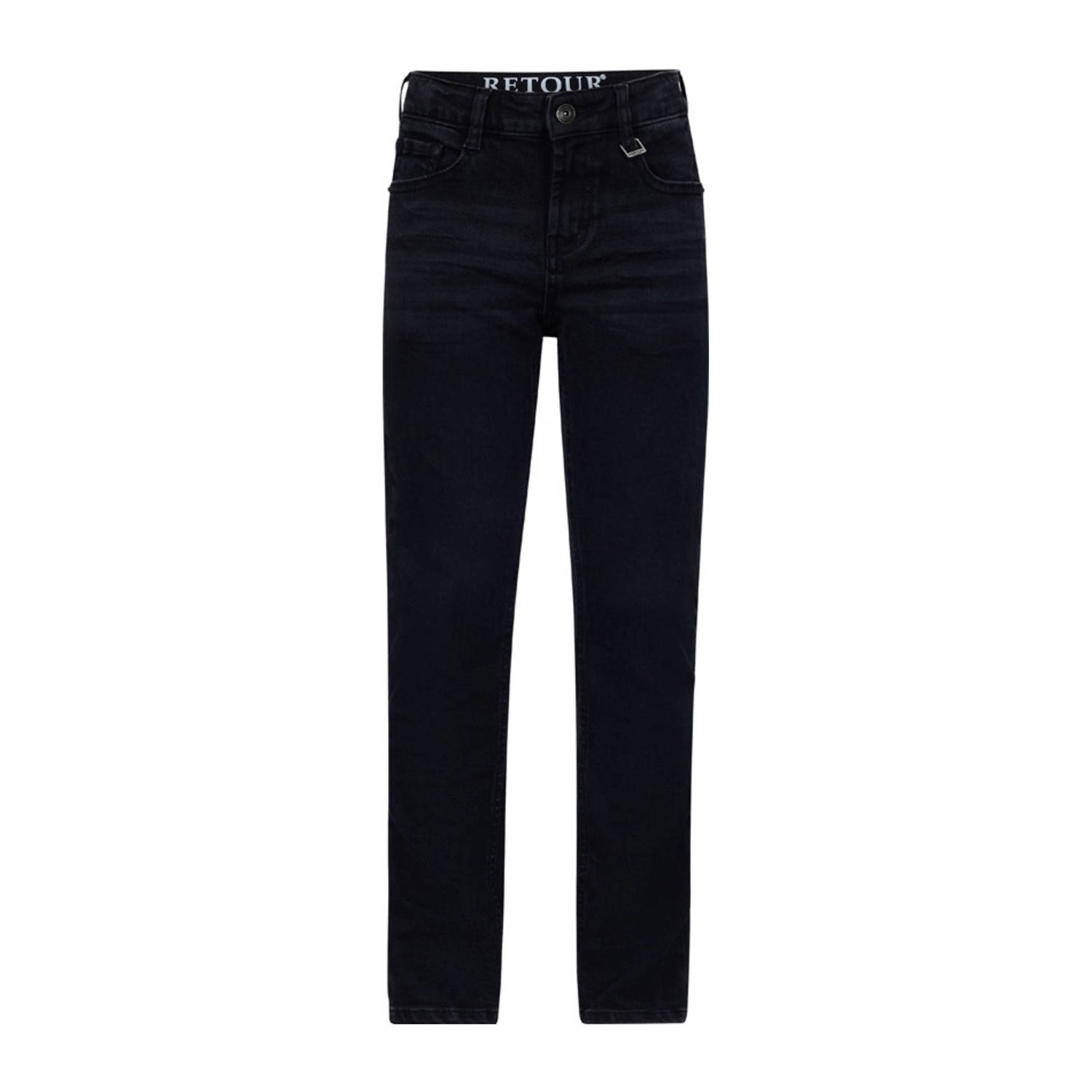 Retour Jeans straight leg jeans black denim