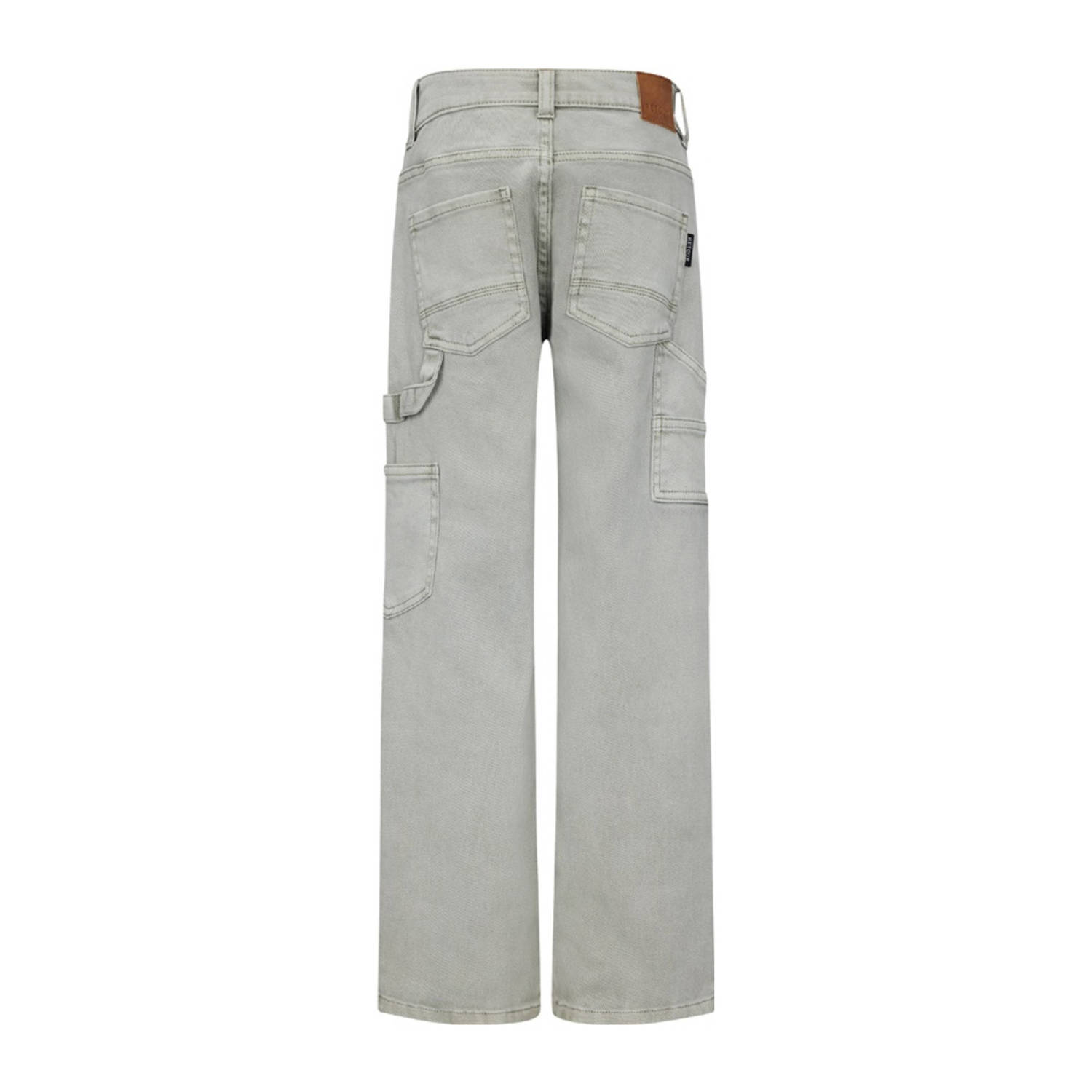Retour Jeans loose fit straight leg jeans groen