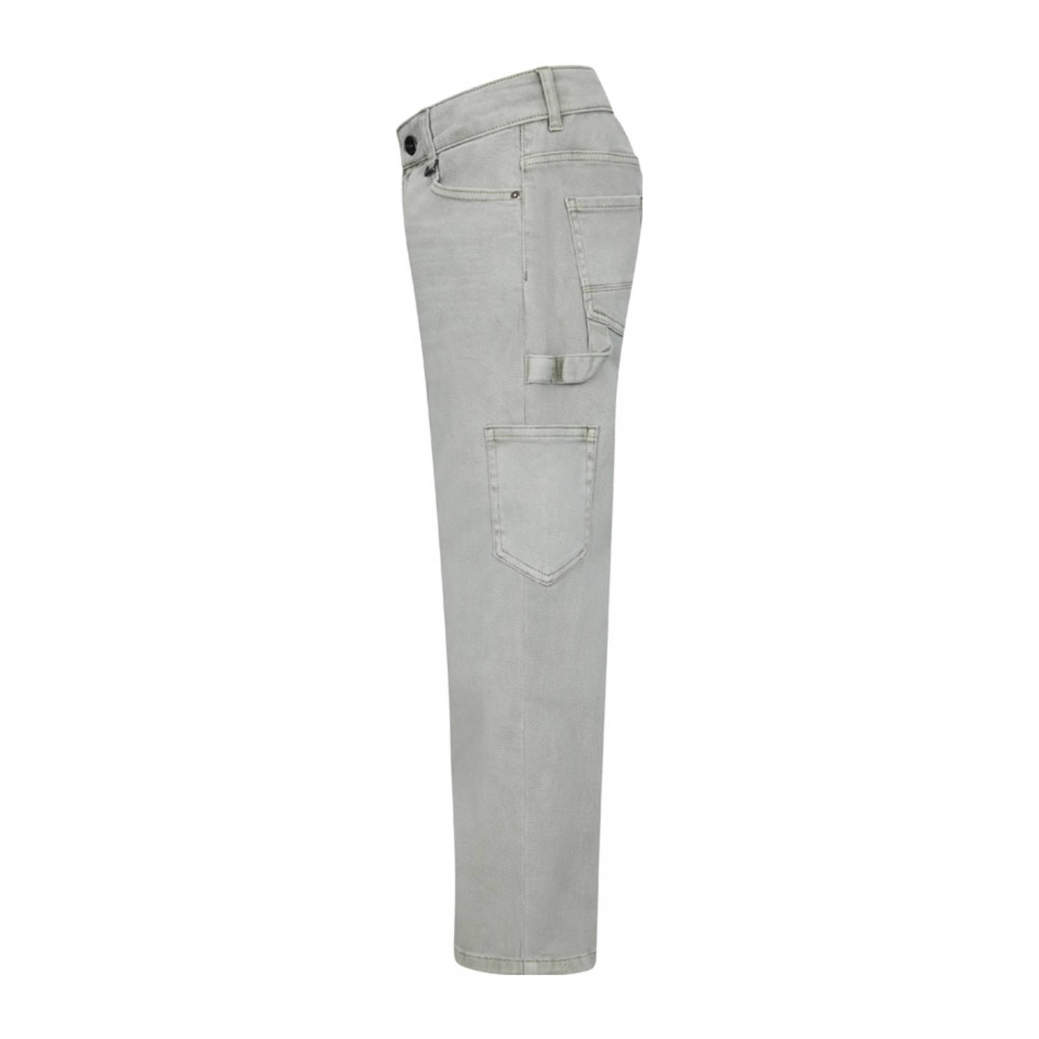 Retour Jeans loose fit straight leg jeans groen