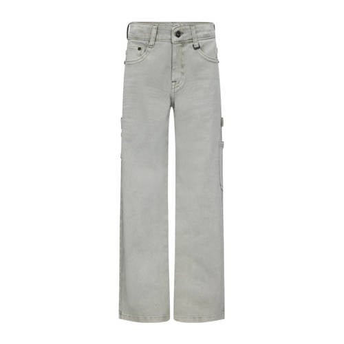 Retour Jeans loose fit straight leg jeans groen afbeelding
