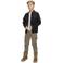 Retour Jeans regular cargobroek groen