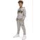 Retour Jeans regular joggingbroek grijs melange