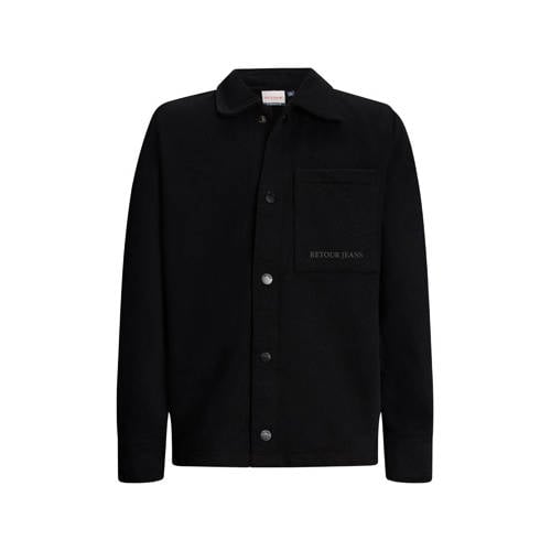 Retour Jeans overhemd zwart afbeelding