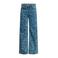Retour Jeans wide leg jeans met panterprint medium blue denim