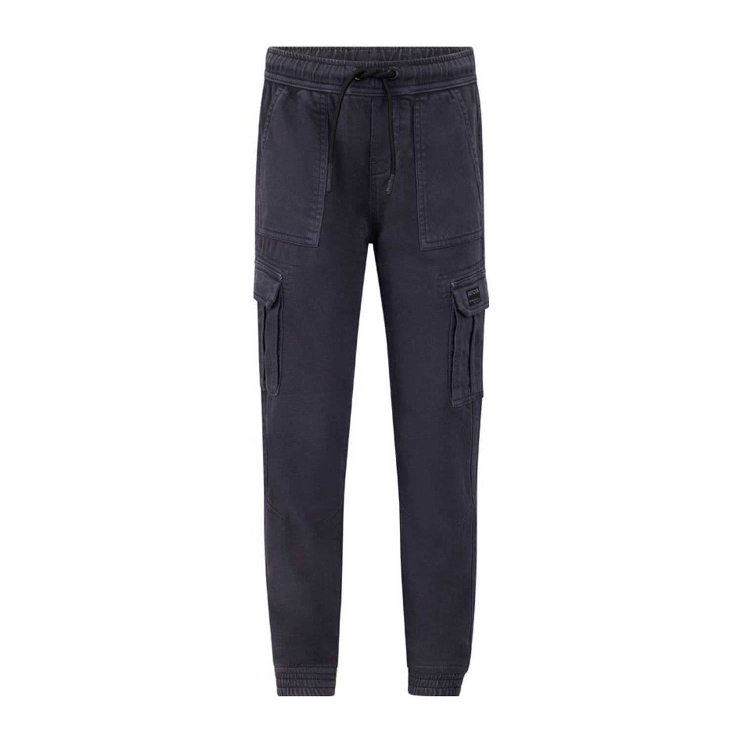 Retour Jeans regular cargo broek grijs