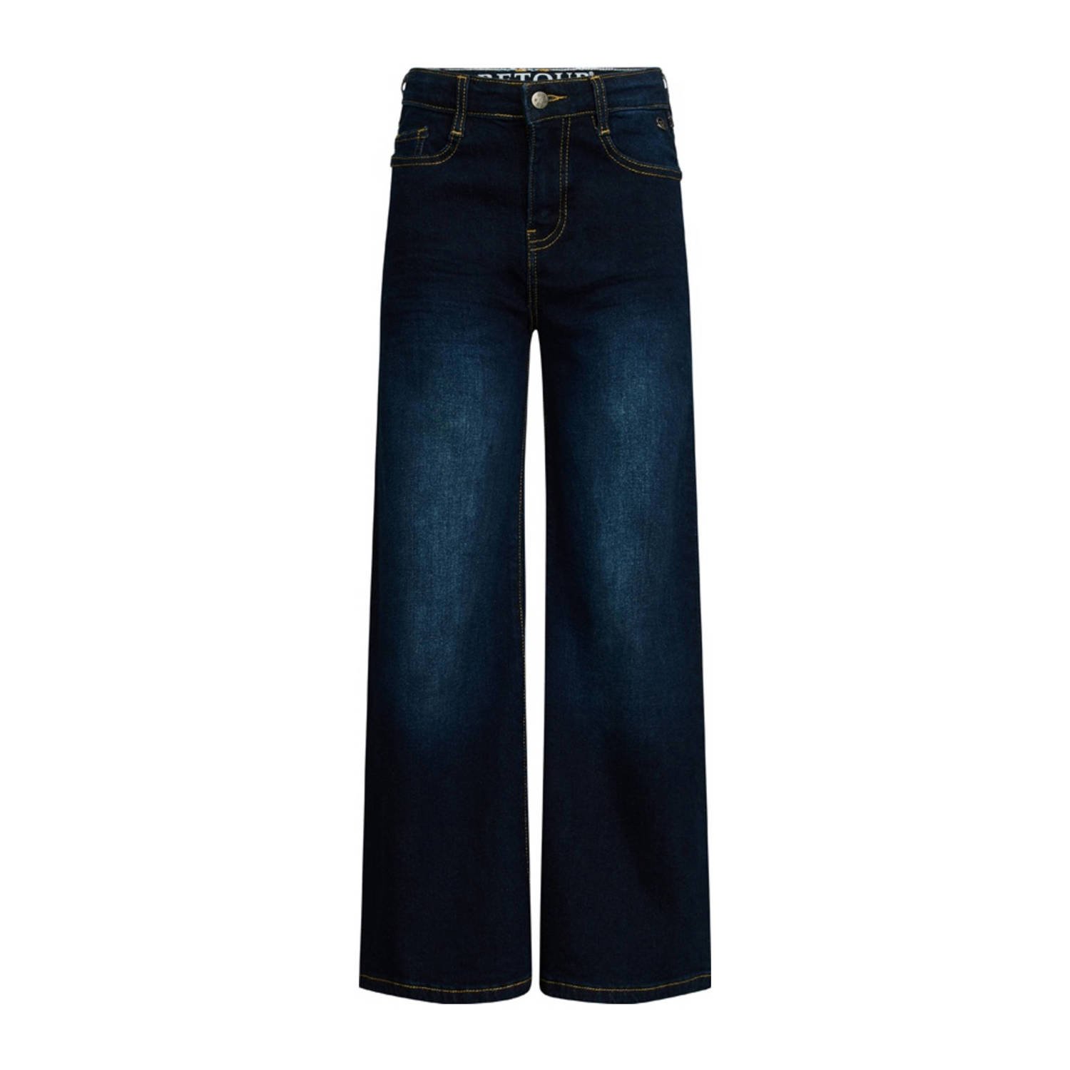 Retour Jeans wide leg jeans grey denim