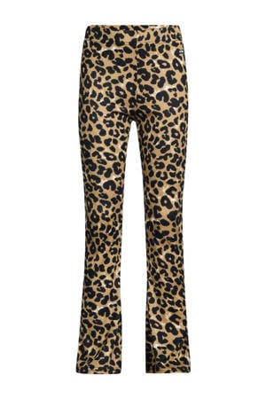flared flared broek beige