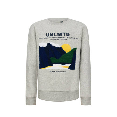 Retour Jeans sweater grijs afbeelding