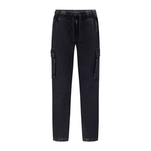 Retour Jeans regular cargo broek zwart afbeelding