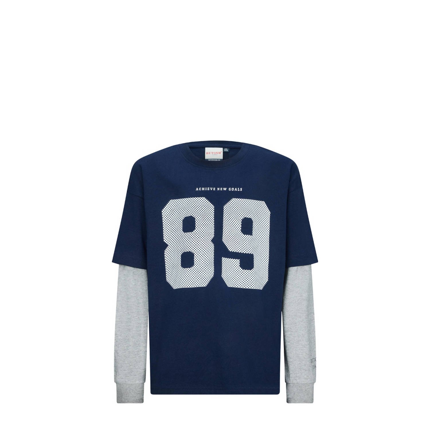 Retour Jeans longsleeve blauw