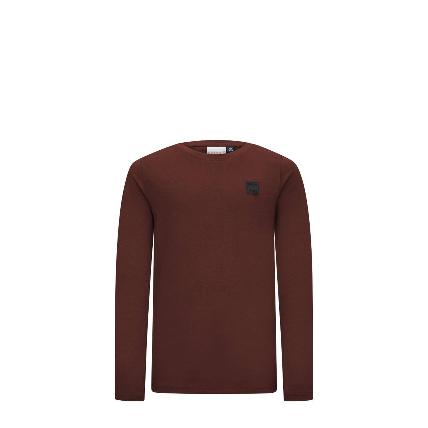 Retour Jeans longsleeve donkerrood