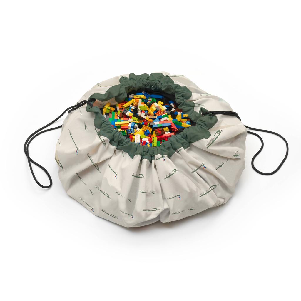 Play&Go 2-in-1 opbergzak / speelkleed Croco