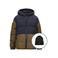 Retour Jeans gewatteerde jas zwart + muts