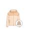 Retour Jeans 2-in-1 teddy jas beige/ecru + muts