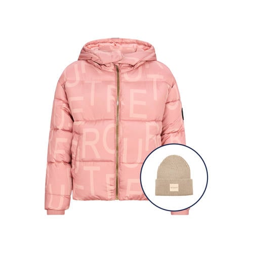 Retour Jeans gewatteerde jas roze afbeelding