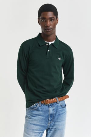 regular polo donkergroen