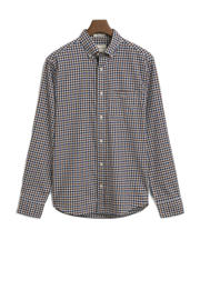 thumbnail: GANT regular casual overhemd bruin