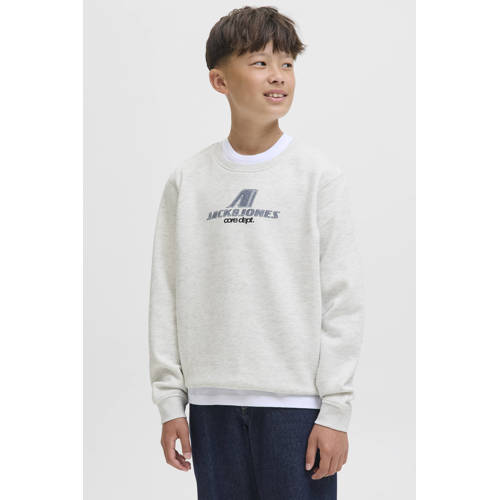 JACK & JONES JUNIOR sweater wit afbeelding