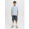 JACK & JONES JUNIOR T-shirt met backprint lichtblauw