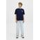 JACK & JONES JUNIOR T-shirt met backprint donkerblauw