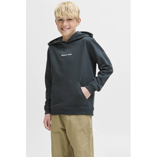 JACK & JONES JUNIOR hoodie donkergroen afbeelding