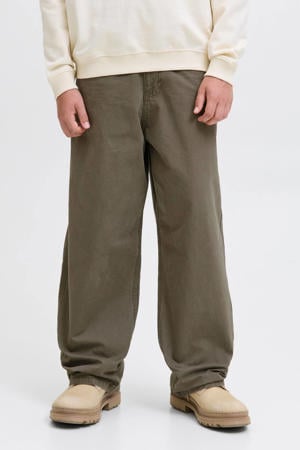 loose casual broek donkergroen