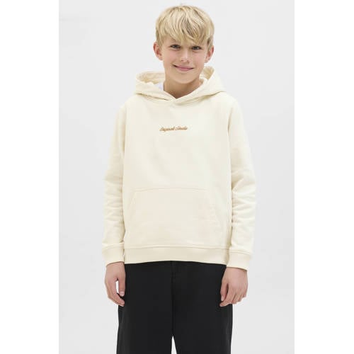 JACK & JONES JUNIOR hoodie ecru afbeelding
