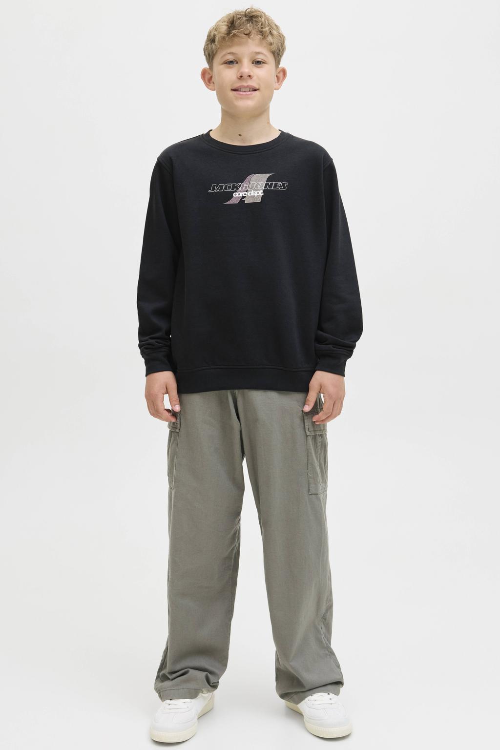 JACK & JONES JUNIOR sweater zwart