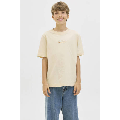 JACK & JONES JUNIOR T-shirt beige afbeelding