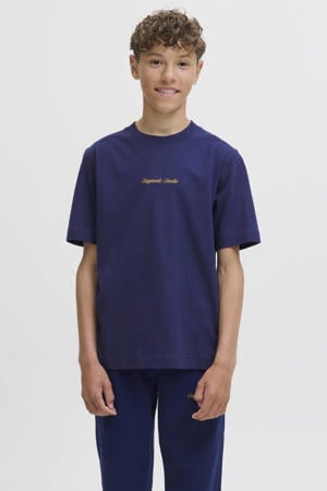 T-shirt donkerblauw