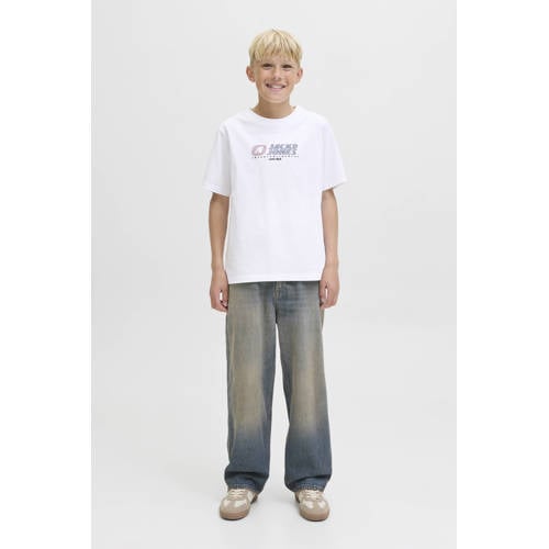 JACK & JONES JUNIOR T-shirt wit afbeelding