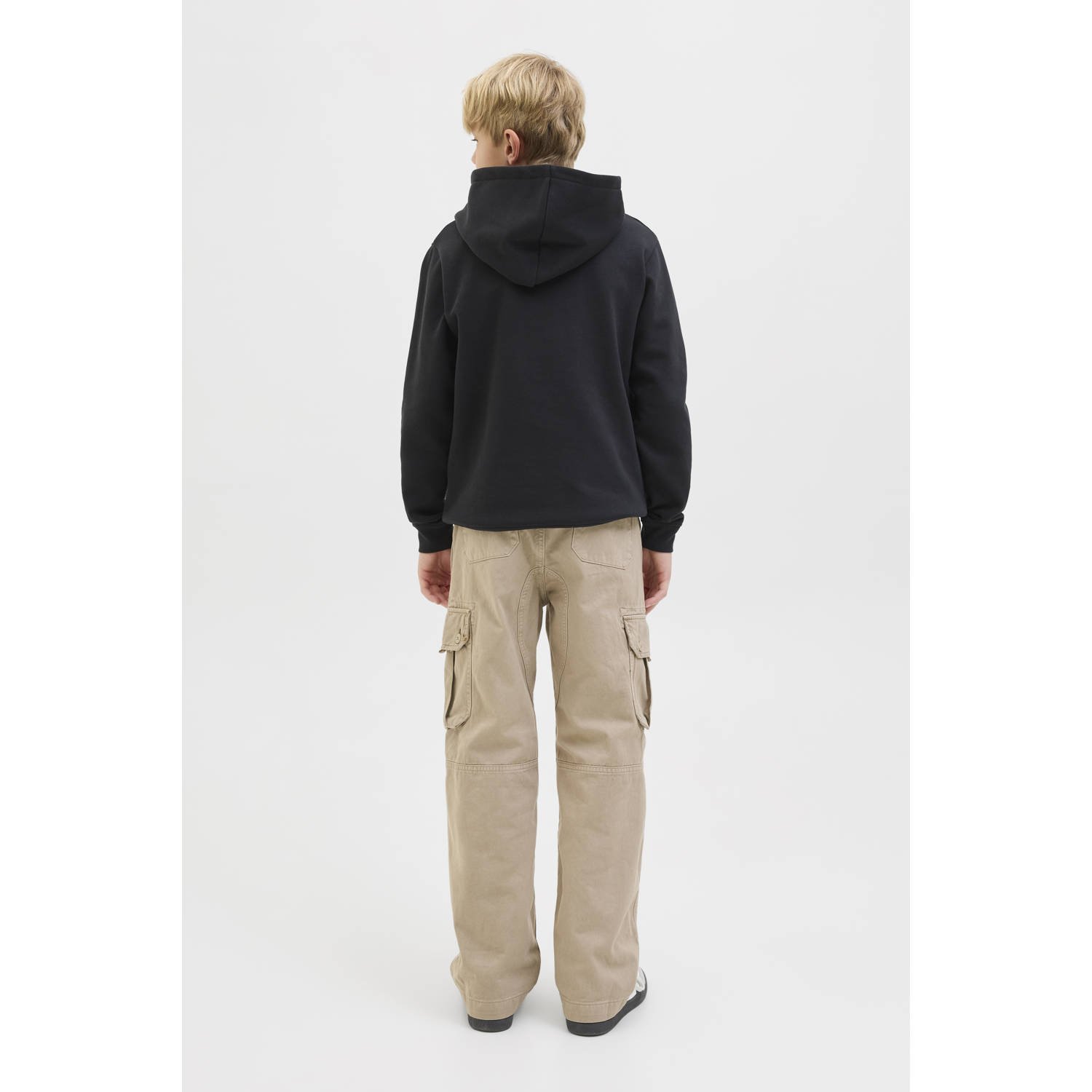 JACK & JONES JUNIOR hoodie zwart