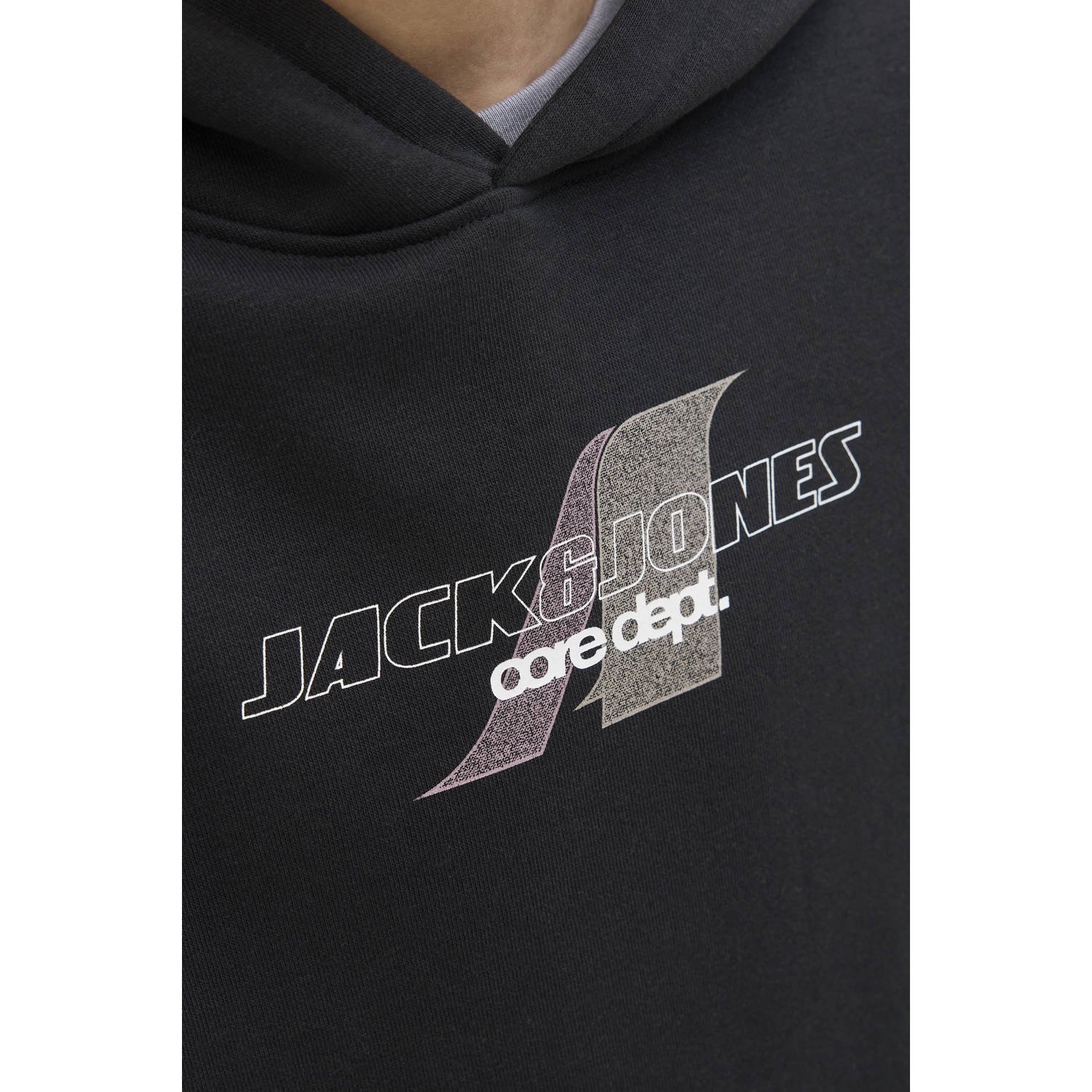 JACK & JONES JUNIOR hoodie zwart