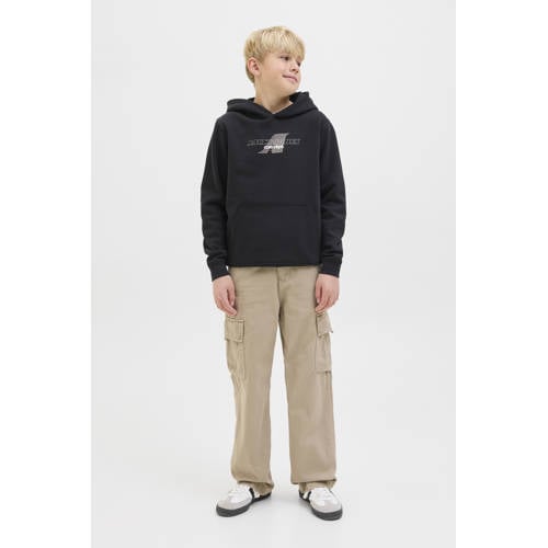 JACK & JONES JUNIOR hoodie zwart afbeelding