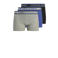 JACK & JONES JUNIOR boxershort - grijs melange/blauw/zwart (set van 3)