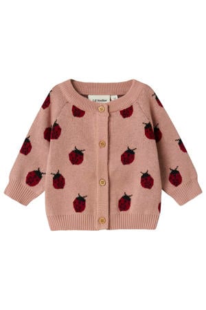gebreid vest oudroze