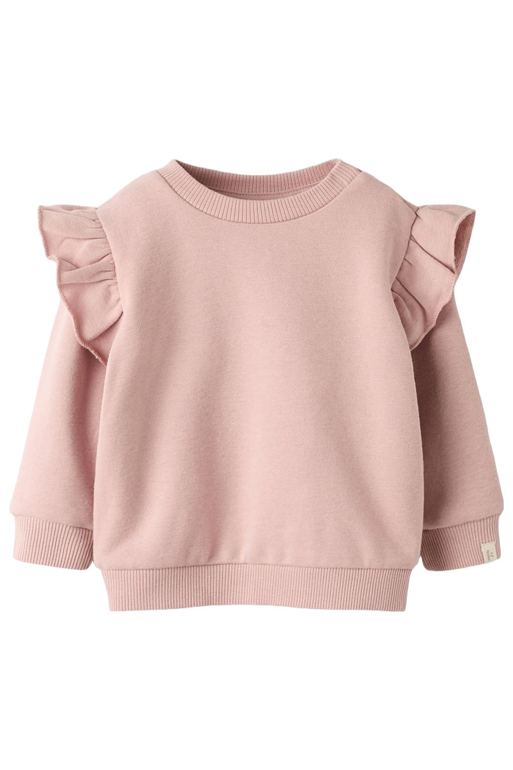 LIL' ATELIER BABY sweater lichtroze
