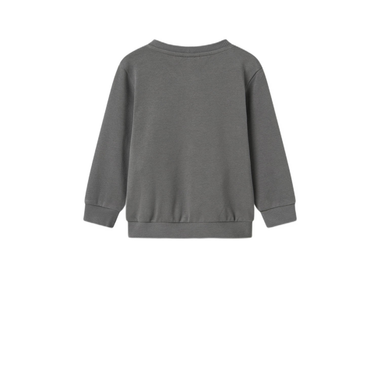 LIL' ATELIER MINI sweater grijsbruin