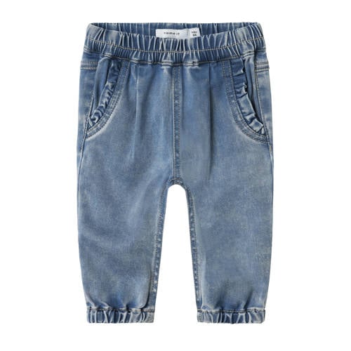 NAME IT BABY regular waist regular fit jeans medium blue denim afbeelding