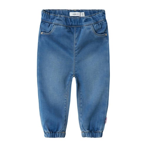 NAME IT BABY loose fit jeans medium blue denim afbeelding