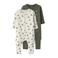NAME IT BABY pyjama NBMNIGHTSUIT - beige/groen (set van 2)