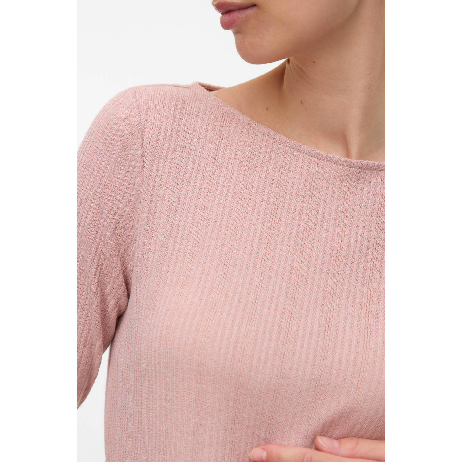 MAMALICIOUS zwangerschaps- en voedings top beige