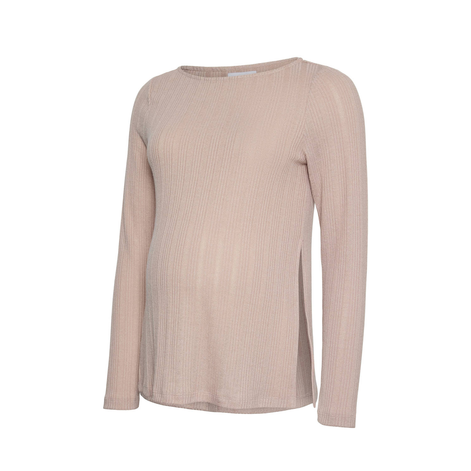 MAMALICIOUS zwangerschaps- en voedings top beige
