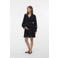 VERO MODA MATERNITY zwangerschaps midi jurk zwart