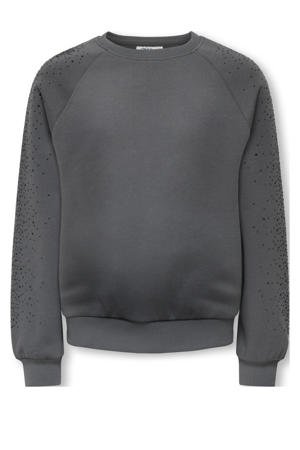 zwangerschaps sweater grijs