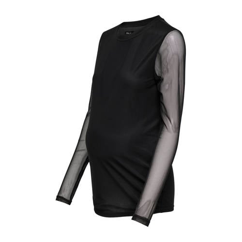 ONLY MATERNITY zwangerschaps top zwart afbeelding