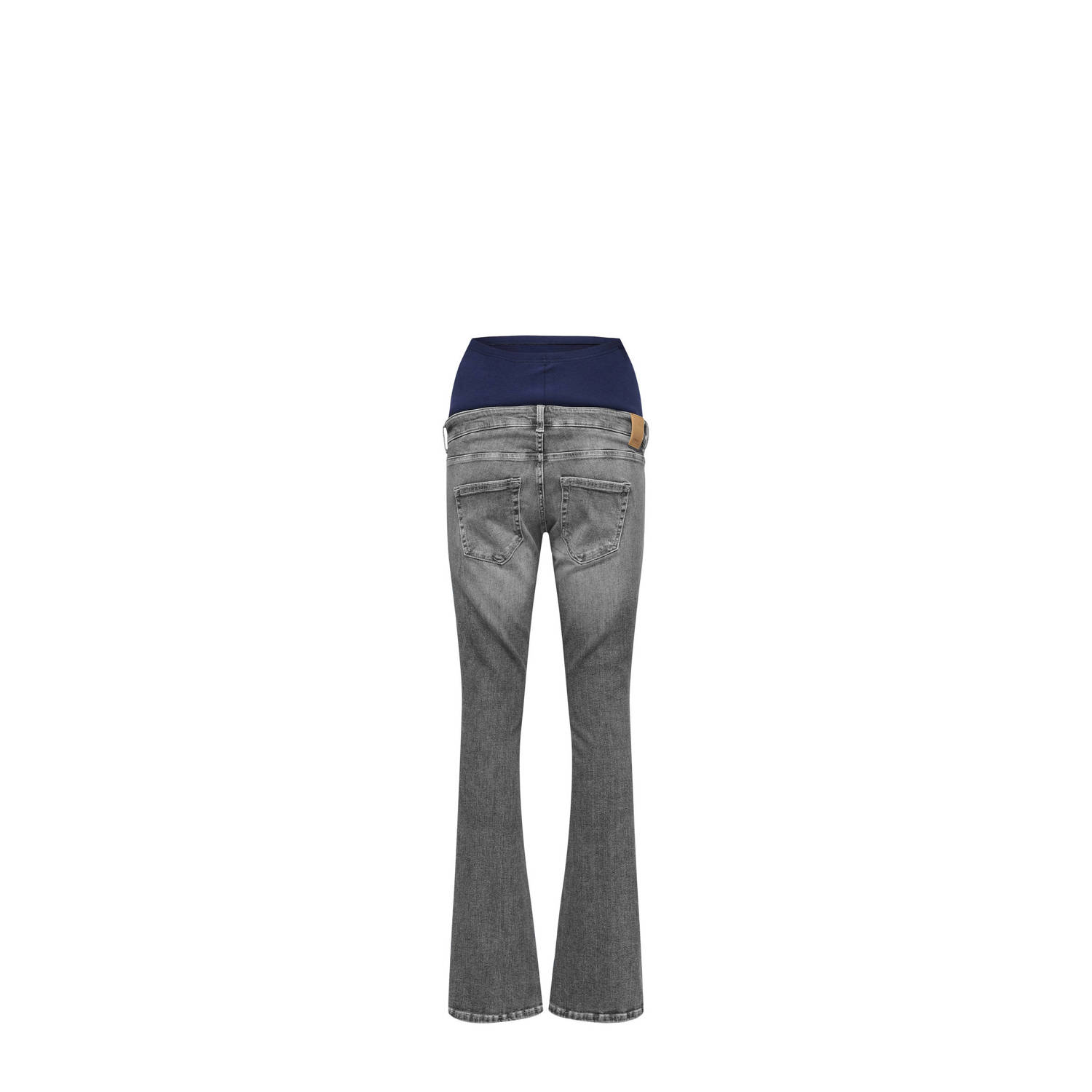 ONLY MATERNITY high waist zwangerschapskleding flared jeans grey denim
