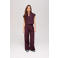 HARPER & YVE gilet donkerpaars